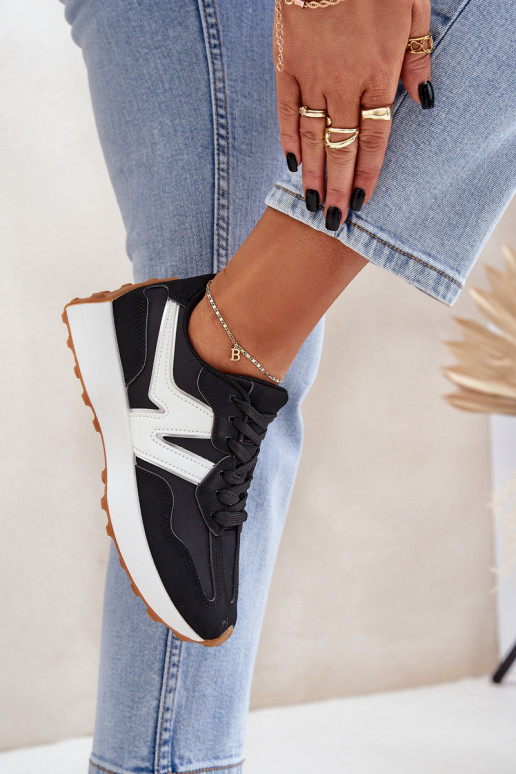 sporta apavi  modeļa apavi  Melns Britma sporta apavi  modeļa apavi  Melns Britma