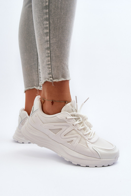 Stilīgasrnas brīvā laika apavi Big Star NN274A084 baltas krāsas