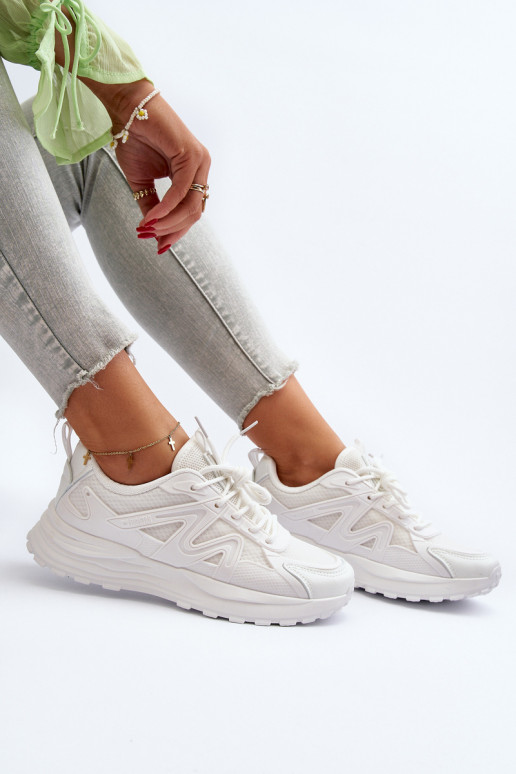 Stilīgasrnas brīvā laika apavi Big Star NN274A084 baltas krāsas