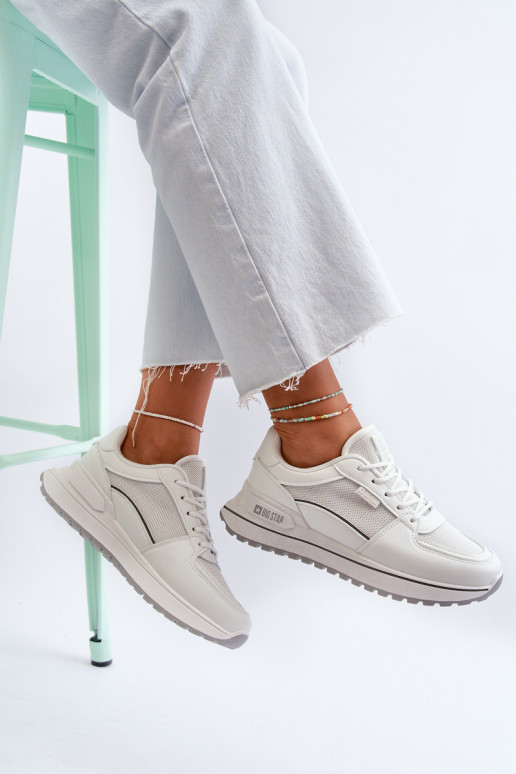  modeļa apavi  Big Star NN274A089 baltas krāsas