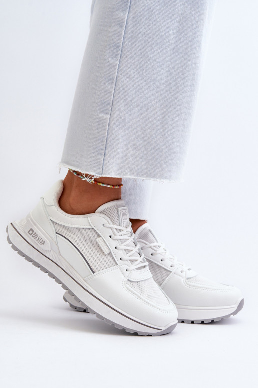  modeļa apavi  Big Star NN274A089 baltas krāsas