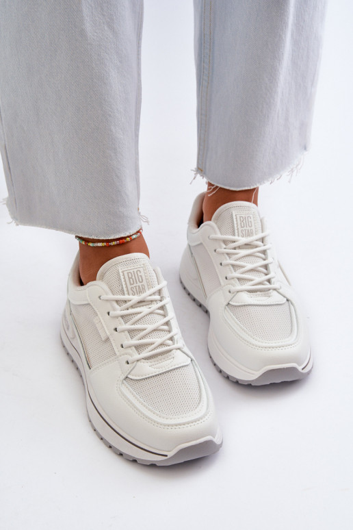  modeļa apavi  Big Star NN274A089 baltas krāsas