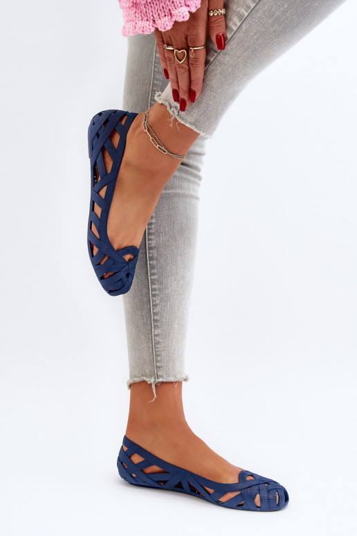 Gumijas Balerīnas tumši zilas krāsas Salam  Gumijas Balerīnas tumši zilas krāsas Salam