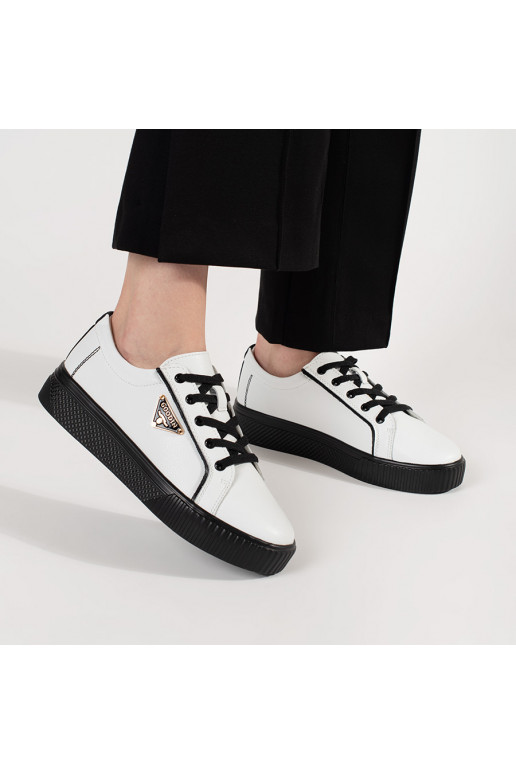 balta krāsa-Melnas krāsas Sporta apavi    balta krāsa-Melnas krāsas Sporta apavi