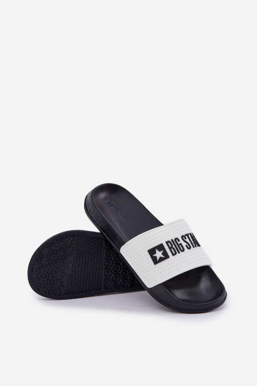 Čības Big Star JJ174506 baltas krāsas  Čības Big Star JJ174506 baltas krāsas