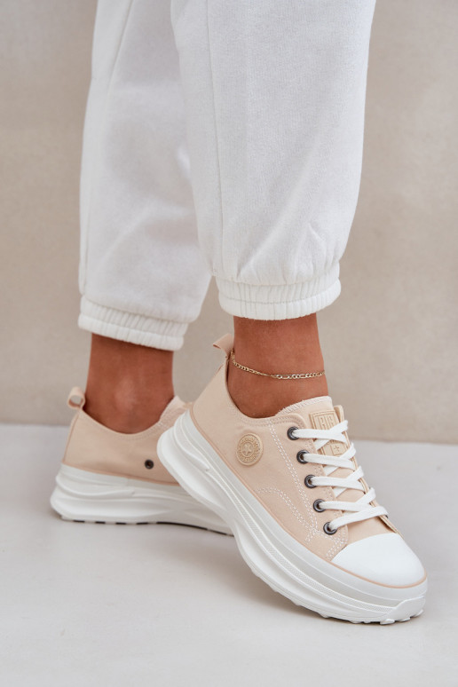 Sieviešu apavi  Big Star NN274127 smilšu krāsas