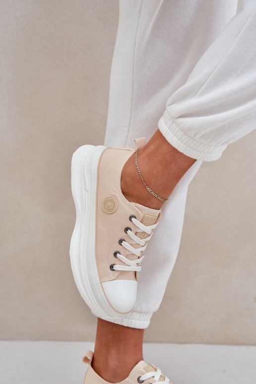 Sieviešu apavi  Big Star NN274127 smilšu krāsas