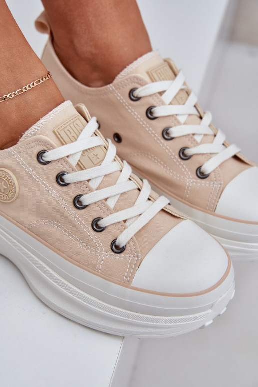 Sieviešu apavi  Big Star NN274127 smilšu krāsas