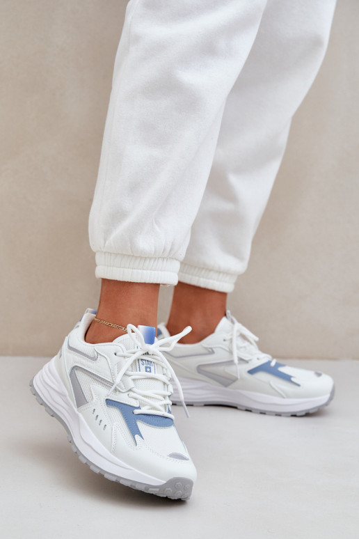 sporta apavi  Big Star NN274A094 HI-POLY SYSTEM Baltas-Zilas krāsas