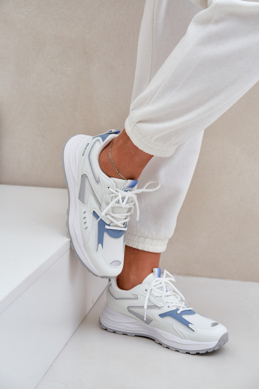 sporta apavi  Big Star NN274A094 HI-POLY SYSTEM Baltas-Zilas krāsas