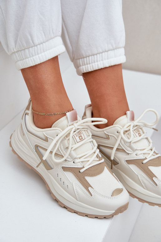 sporta apavi  Big Star NN274A096 HI-POLY SYSTEM smilšu krāsas