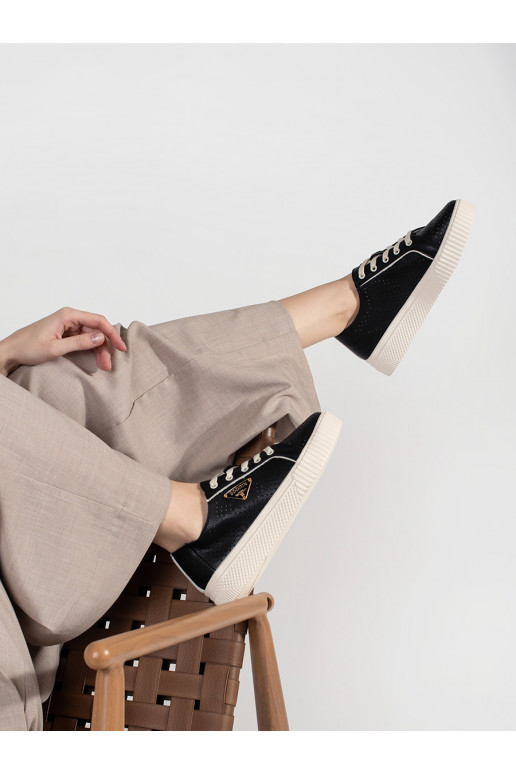 Melns   Sporta apavi ar platformu Melns   Sporta apavi ar platformu