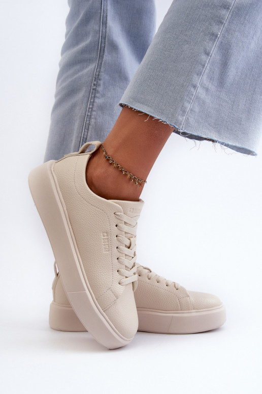   modeļa apavi  Big Star NN274321 Memory Foam System smilšu krāsas