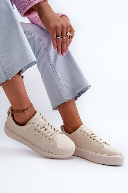   modeļa apavi  Big Star NN274321 Memory Foam System smilšu krāsas