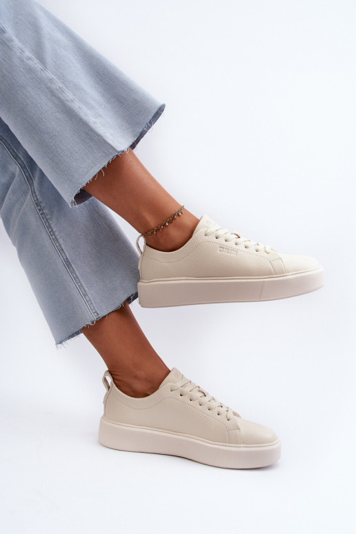   modeļa apavi  Big Star NN274321 Memory Foam System smilšu krāsas