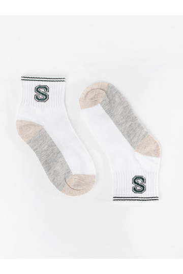 Zeķes Shelovet balta krāsa 2