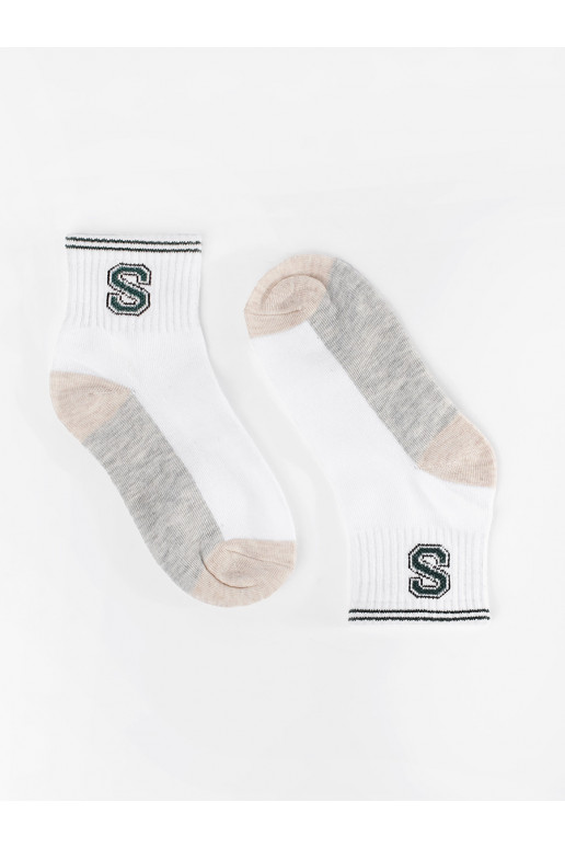 Zeķes Shelovet balta krāsa