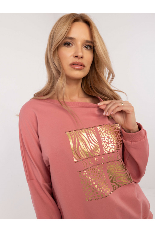 Blūze tumši rozā