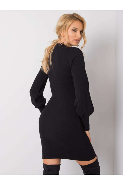 Melna kleita Cally RUE PARIS