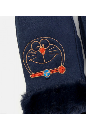 Navy Blue Kitty bērnu cimdi 2