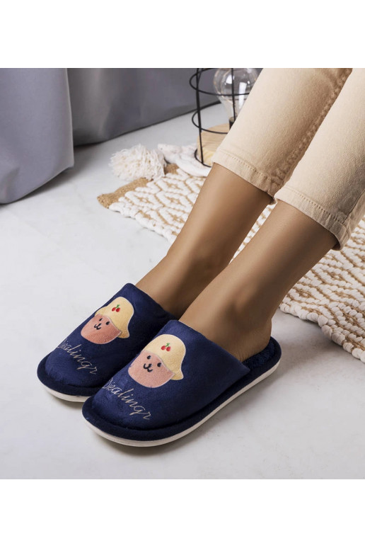 Tumši zilas mīkstās čības Diaalings Tumši zilas mīkstās čības Diaalings