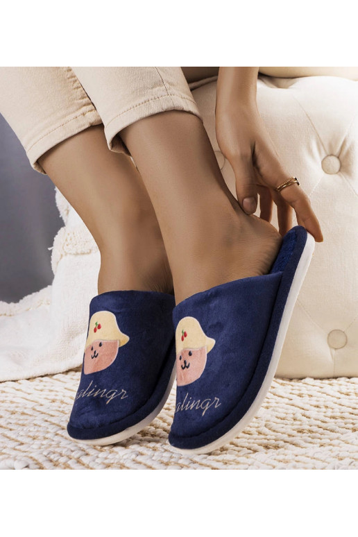 Tumši zilas mīkstās čības Diaalings Tumši zilas mīkstās čības Diaalings