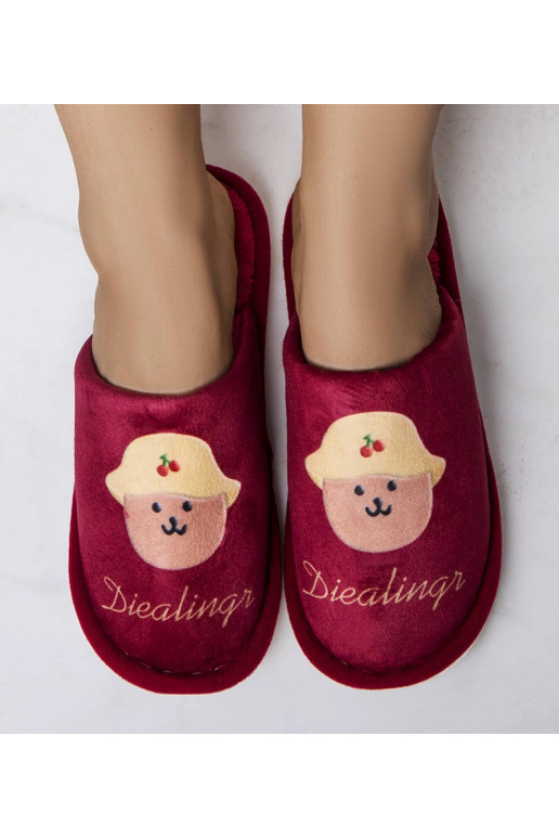 Sarkanas mīkstās čības Diaalings Sarkanas mīkstās čības Diaalings