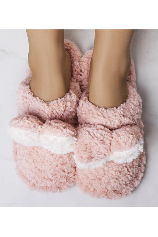 Zaķa rozā mīkstās čības