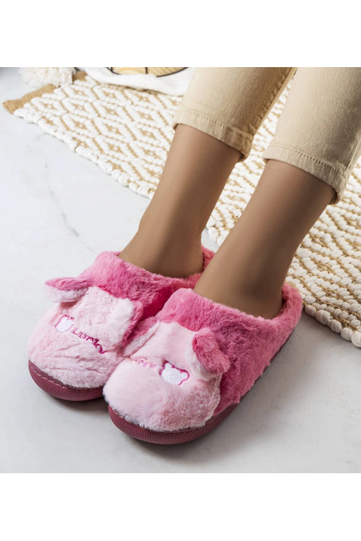 Tumši rozā, mīkstas čības Lucky Teddy Tumši rozā, mīkstas čības Lucky Teddy