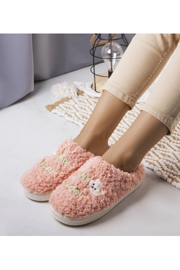 Mīkstas rozā čības Kāpēc Bear 2