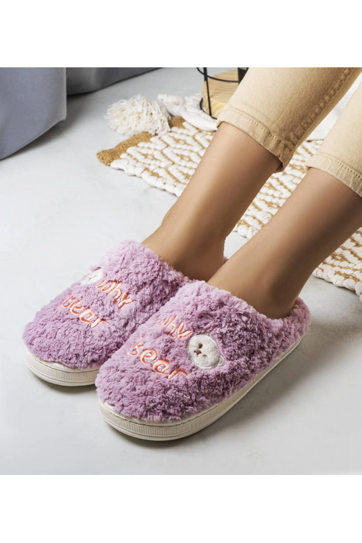 Violetas mīkstas čības Kāpēc Bear