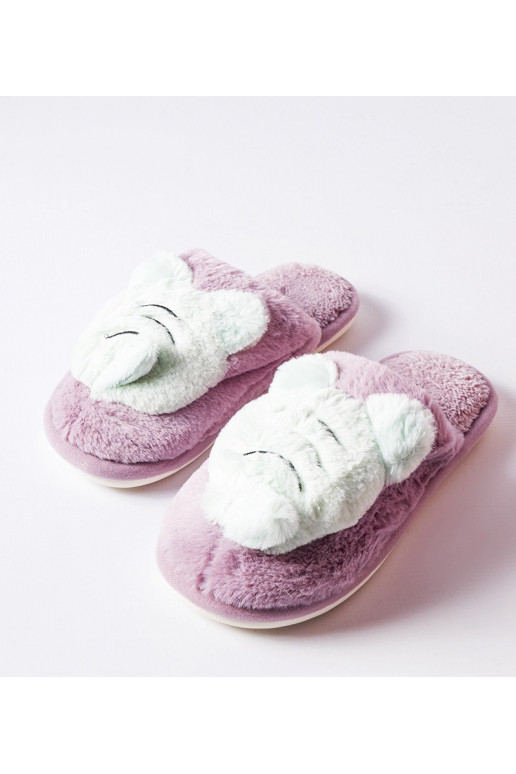 Bišu violetas un zaļas mīkstas čības Bišu violetas un zaļas mīkstas čības