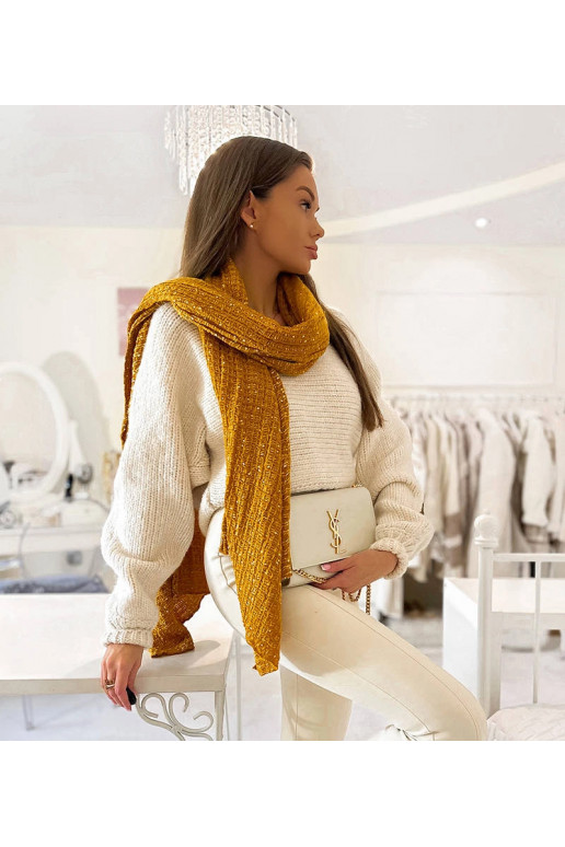 Khalil Yellow Polka Dot Šalle Khalil Yellow Polka Dot Šalle