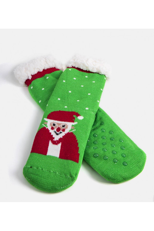 Zaļas ziemas zeķes ar Ziemassvētku vecīti, „Challi"