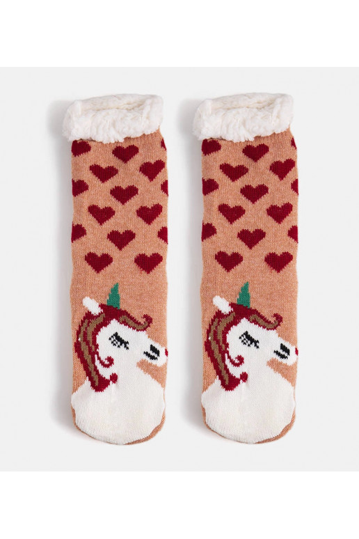 Bēšas zeķes ar aitādu Lotis Bēšas zeķes ar aitādu Lotis