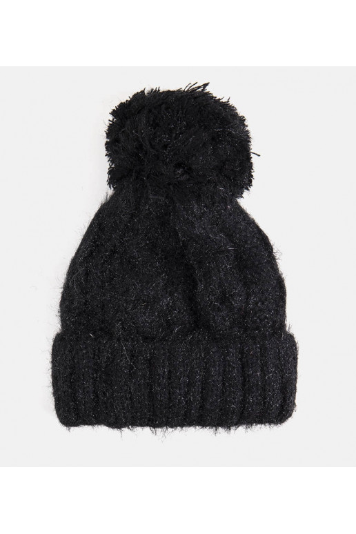 Karloti Black Pompom Cepure Karloti Black Pompom Cepure