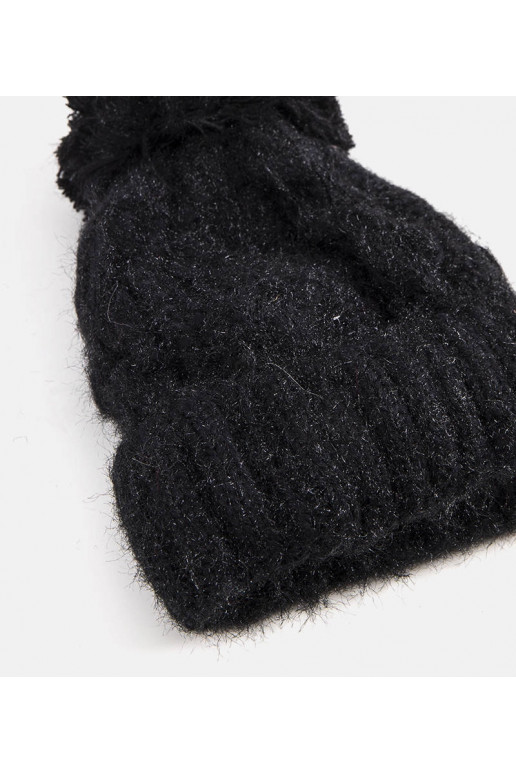 Karloti Black Pompom Cepure Karloti Black Pompom Cepure