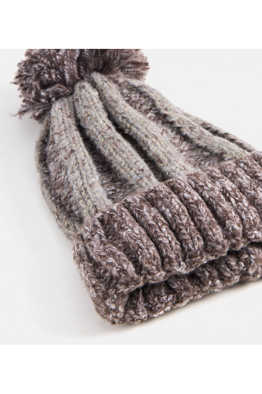 Brūna Cormil pompon cepure