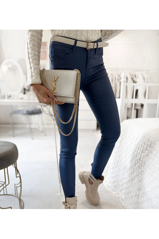 Tumši zilas vaksētas bikses Vienna Tumši zilas vaksētas bikses Vienna