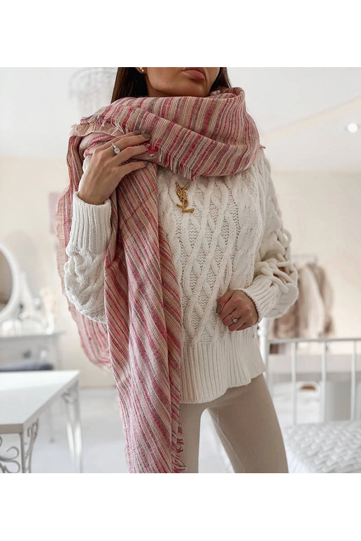 Nyomi rozā šalle Nyomi rozā šalle