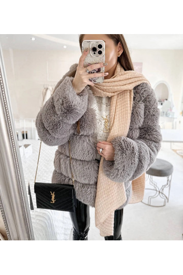 Khalil Pink Polka Dot Šalle