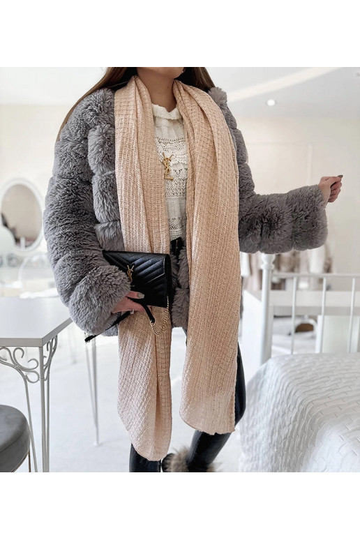 Khalil Pink Polka Dot Šalle