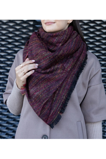 Nyomi bordo šalle 2