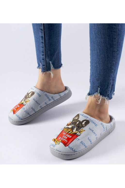 Pelēkas mīkstas frī čības