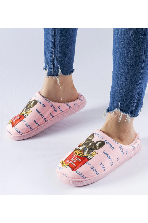 Rozā mīkstās frī čības