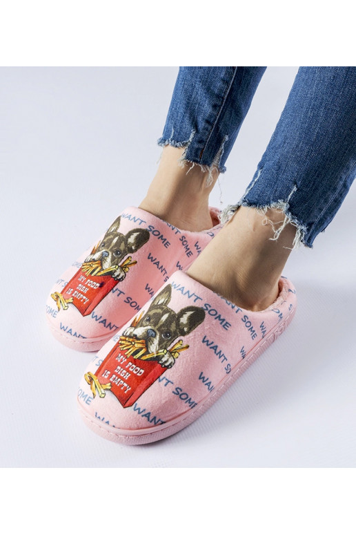 Rozā mīkstās frī čības