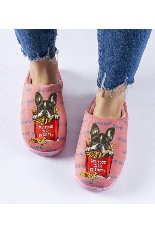 Tumši rozā, mīkstas frī čības