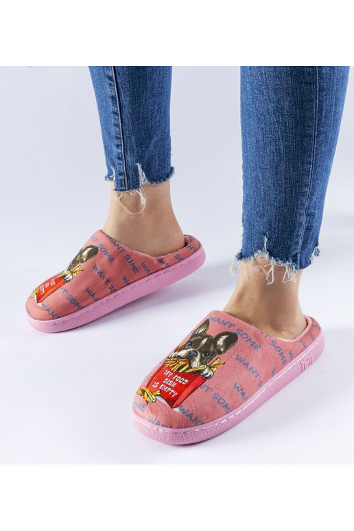 Tumši rozā, mīkstas frī čības