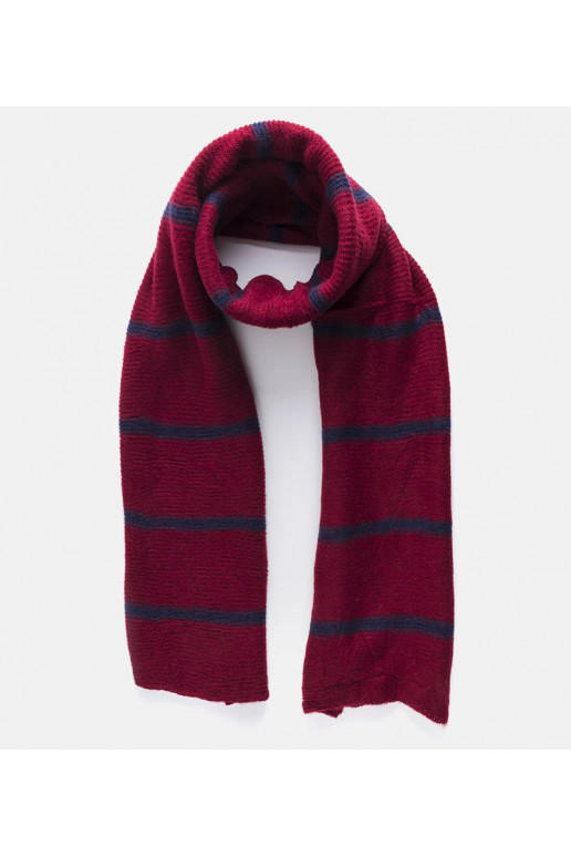 Burgundijas šalle ar jūras krāsas...