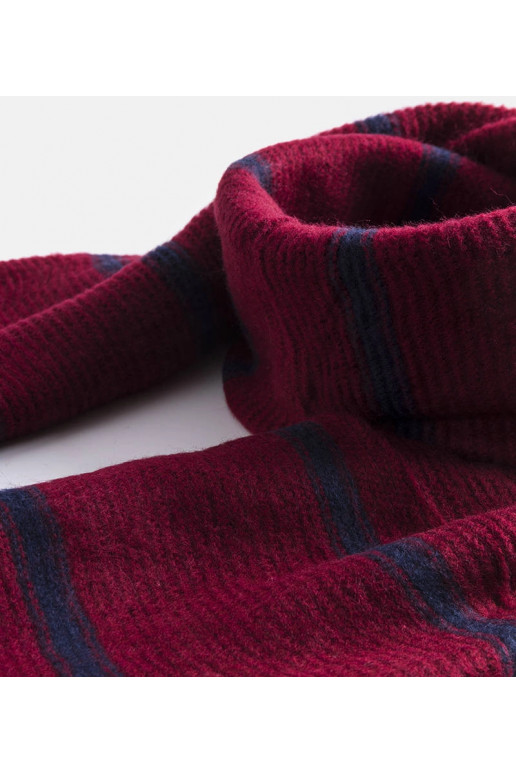 Burgundijas šalle ar jūras krāsas...